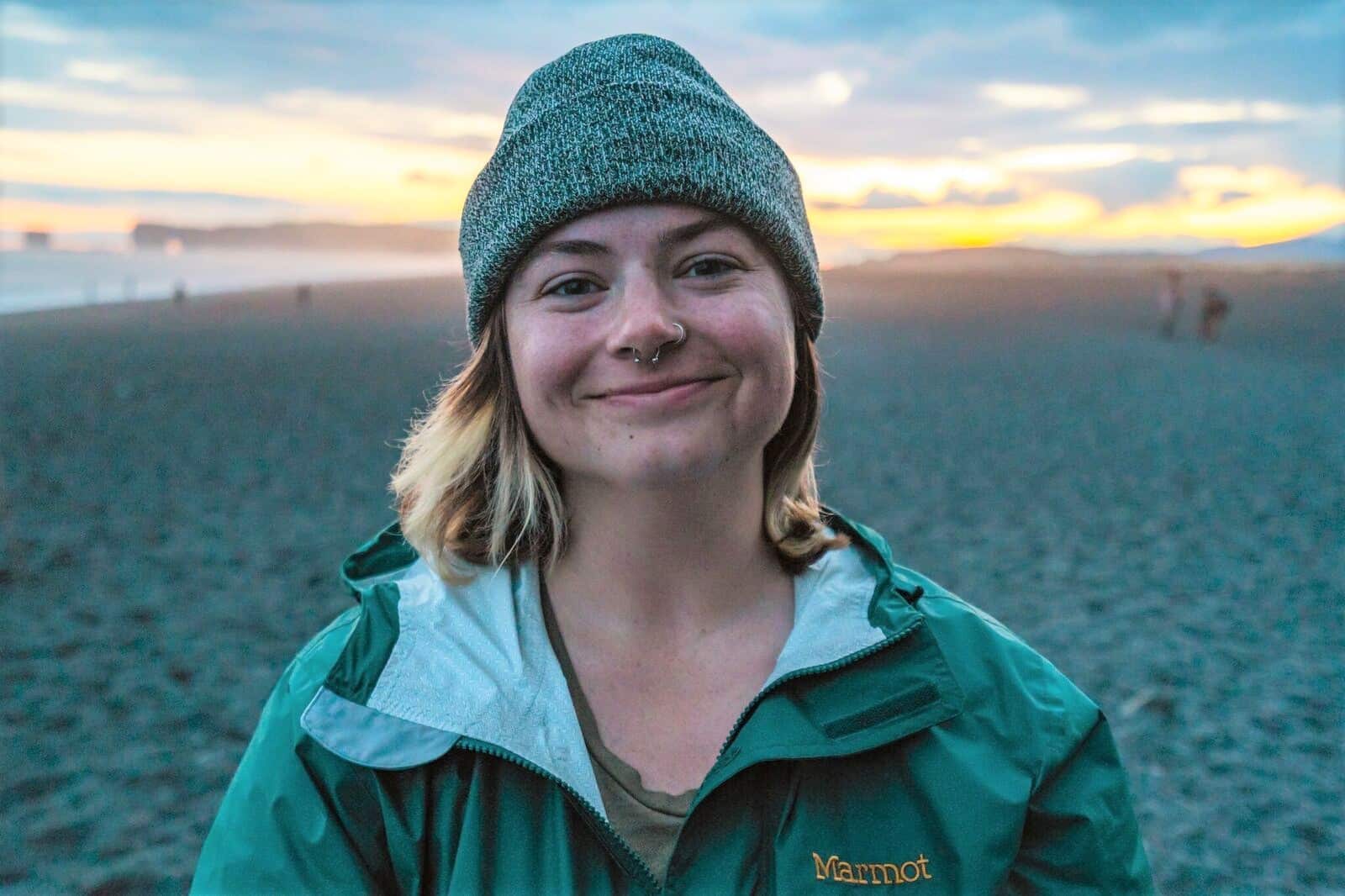 Molly in Iceland