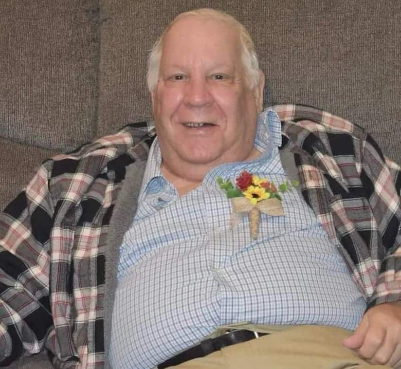 Dad all dressed for granddaughter's wedding