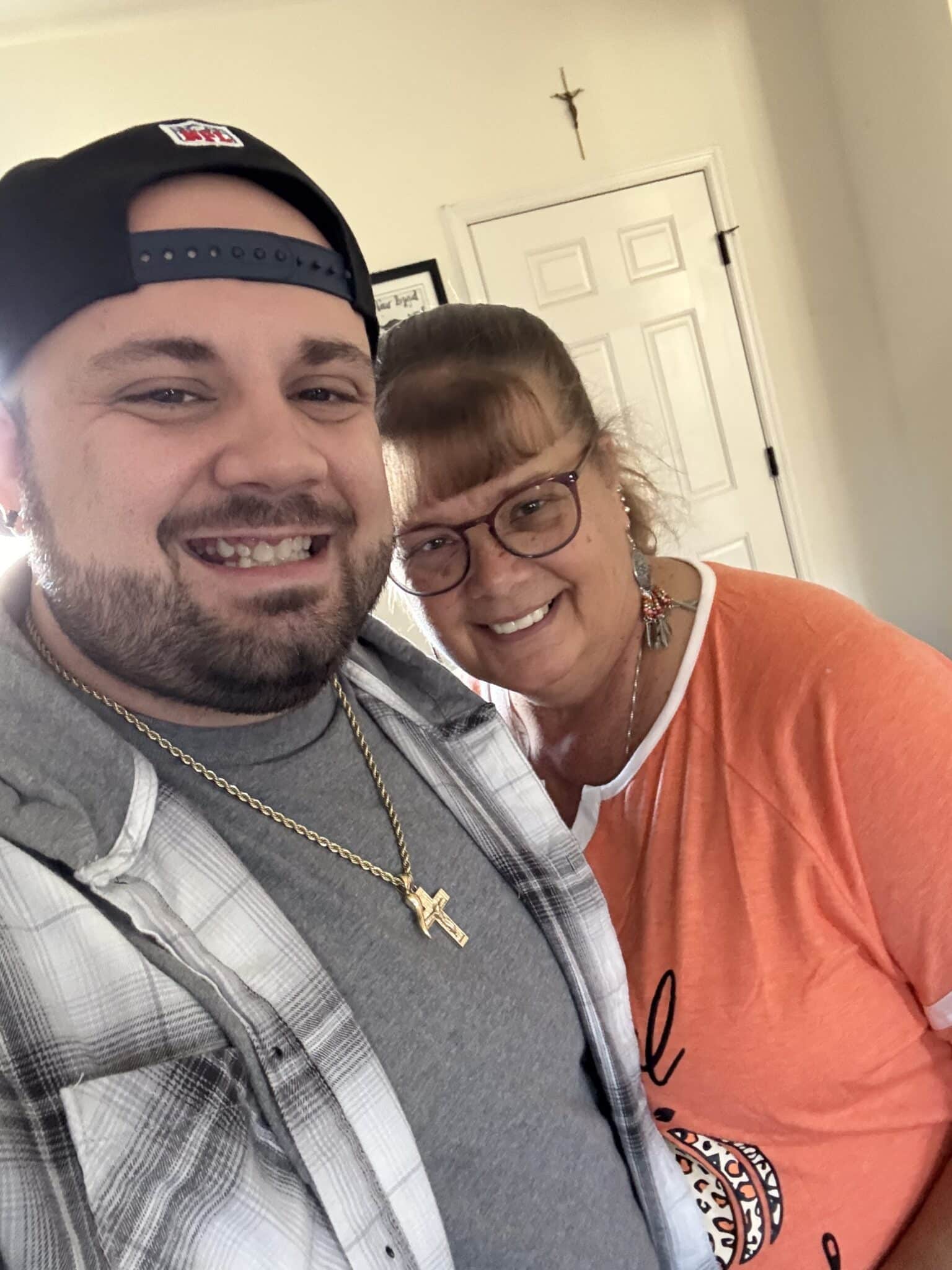 Bobby and I at Thanksgiving
