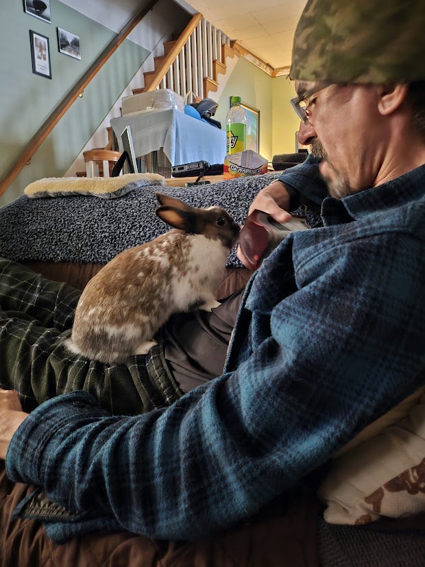 Last picture of Geoff and Graham.