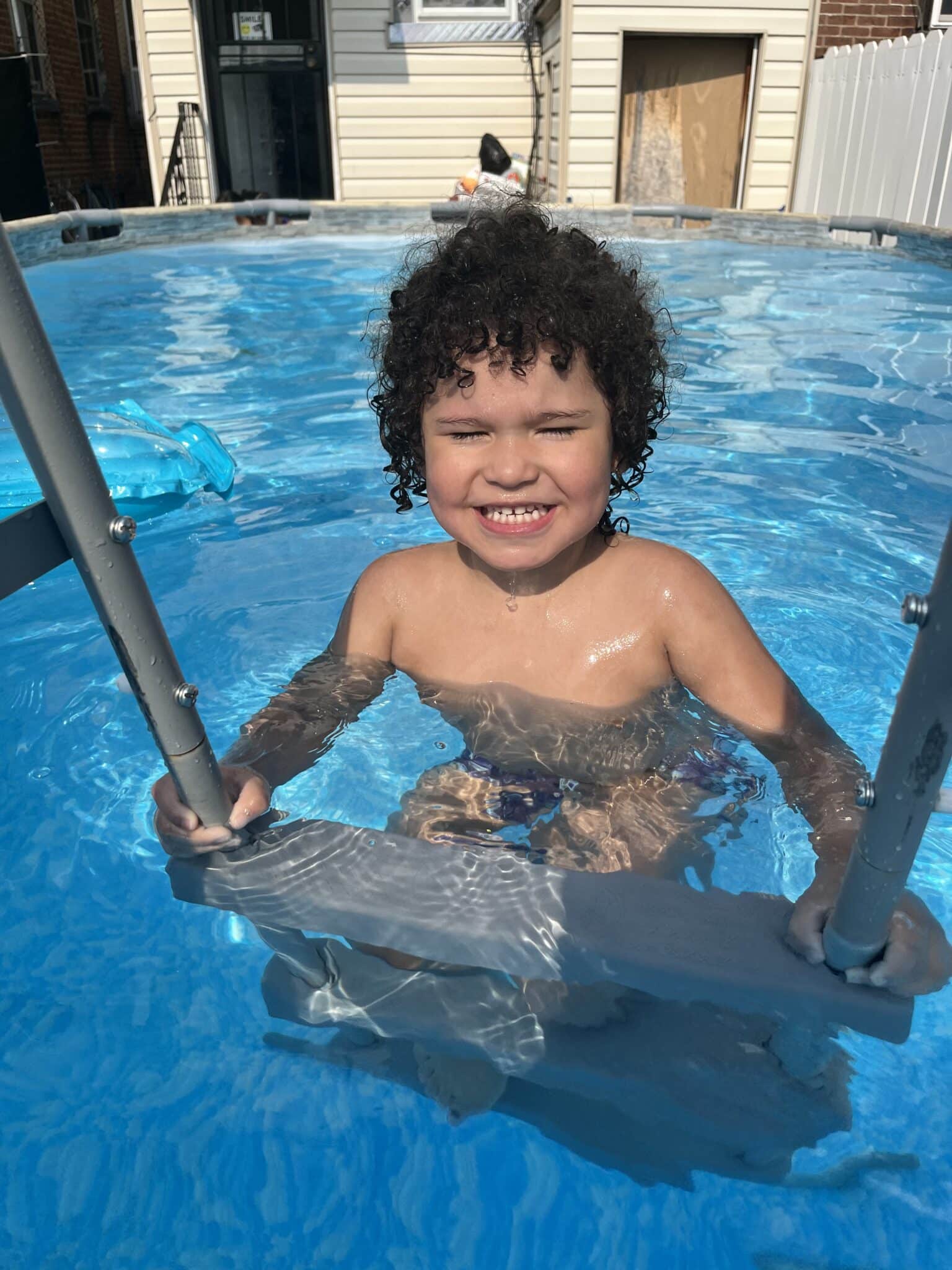 Monkeybutt always loved the water