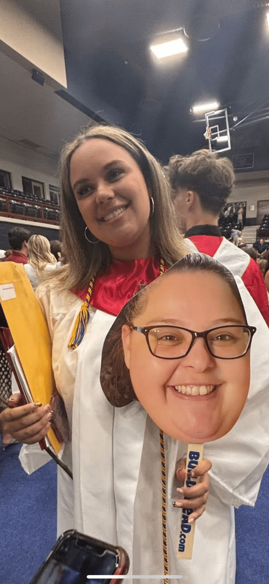 Look! You did attend Brooks Graduation!!